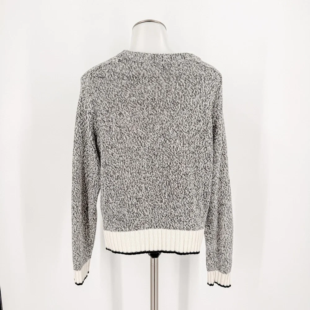 H&M Monochrome Women's Crew Neck Sweater